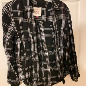 Black & white flannel